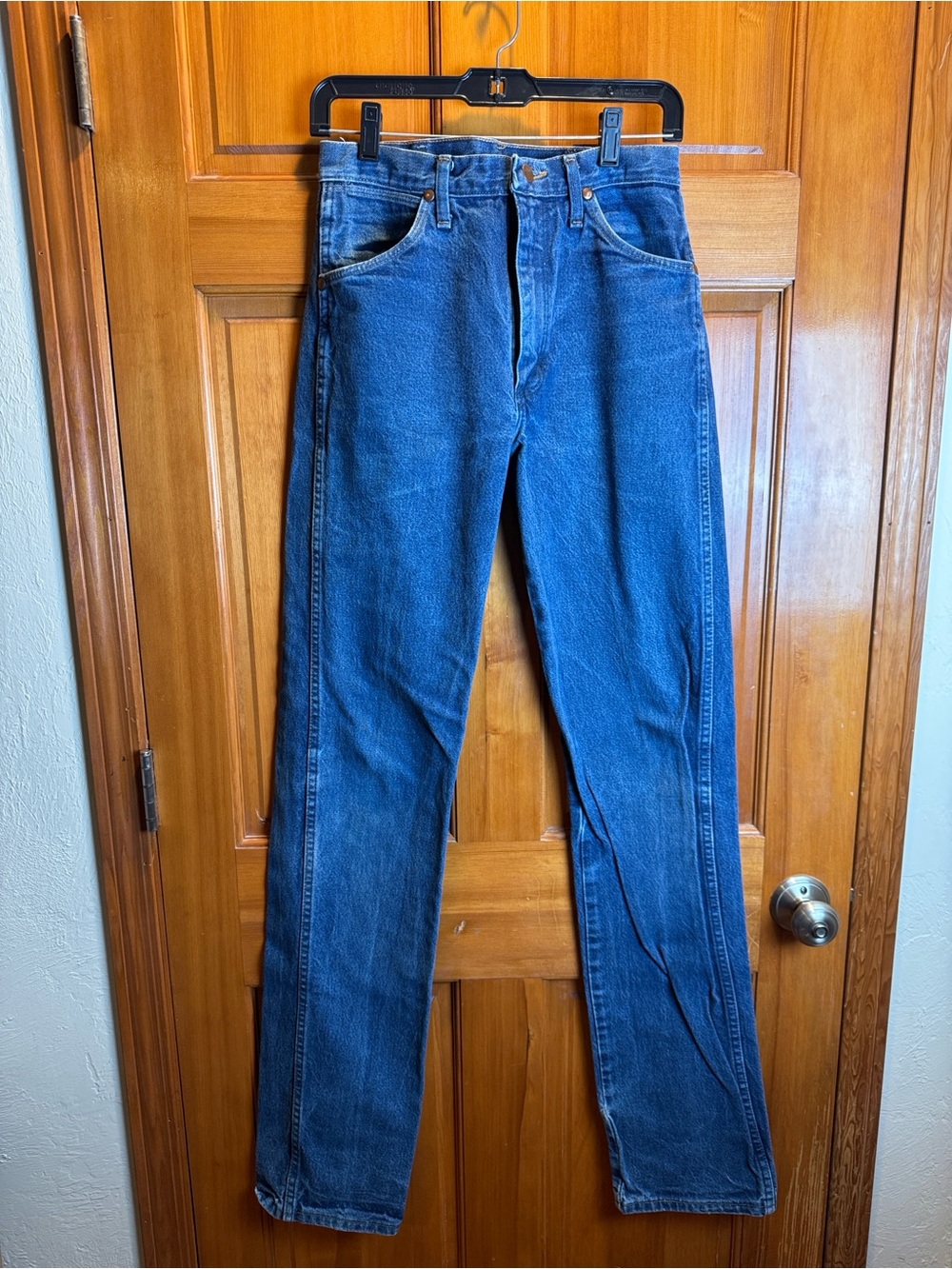 Wrangler Cowboy Cut Original Fit Jeans Men’s 29 x 38 Boot Stacking Denim